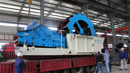 安徽新型細(xì)沙回收機(jī)發(fā)貨現(xiàn)場